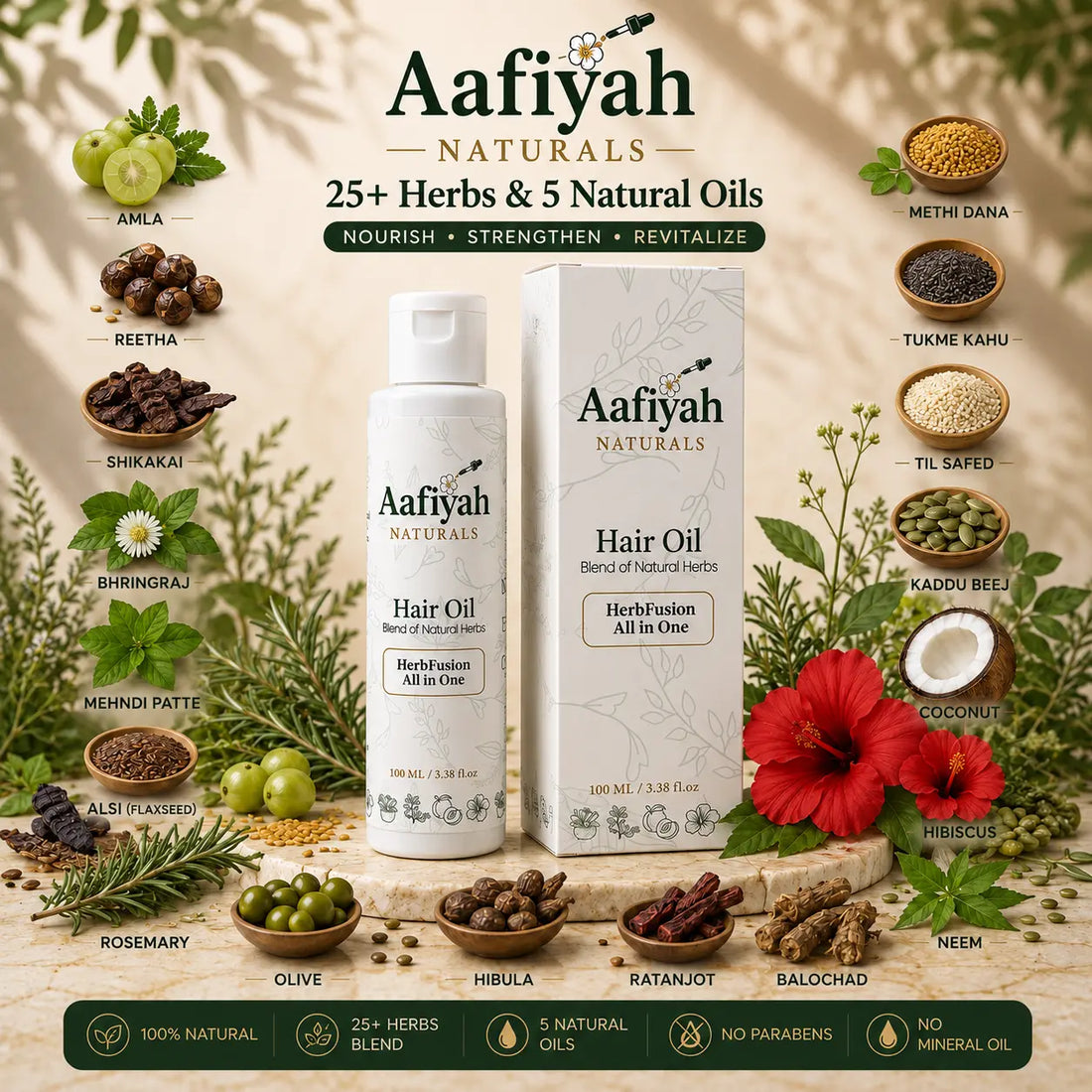 HerbFusion - All in One By Aafiyah Naturals