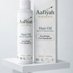 ZeroFlake For Dandruff - Natural Hair Oil for Scalp Care